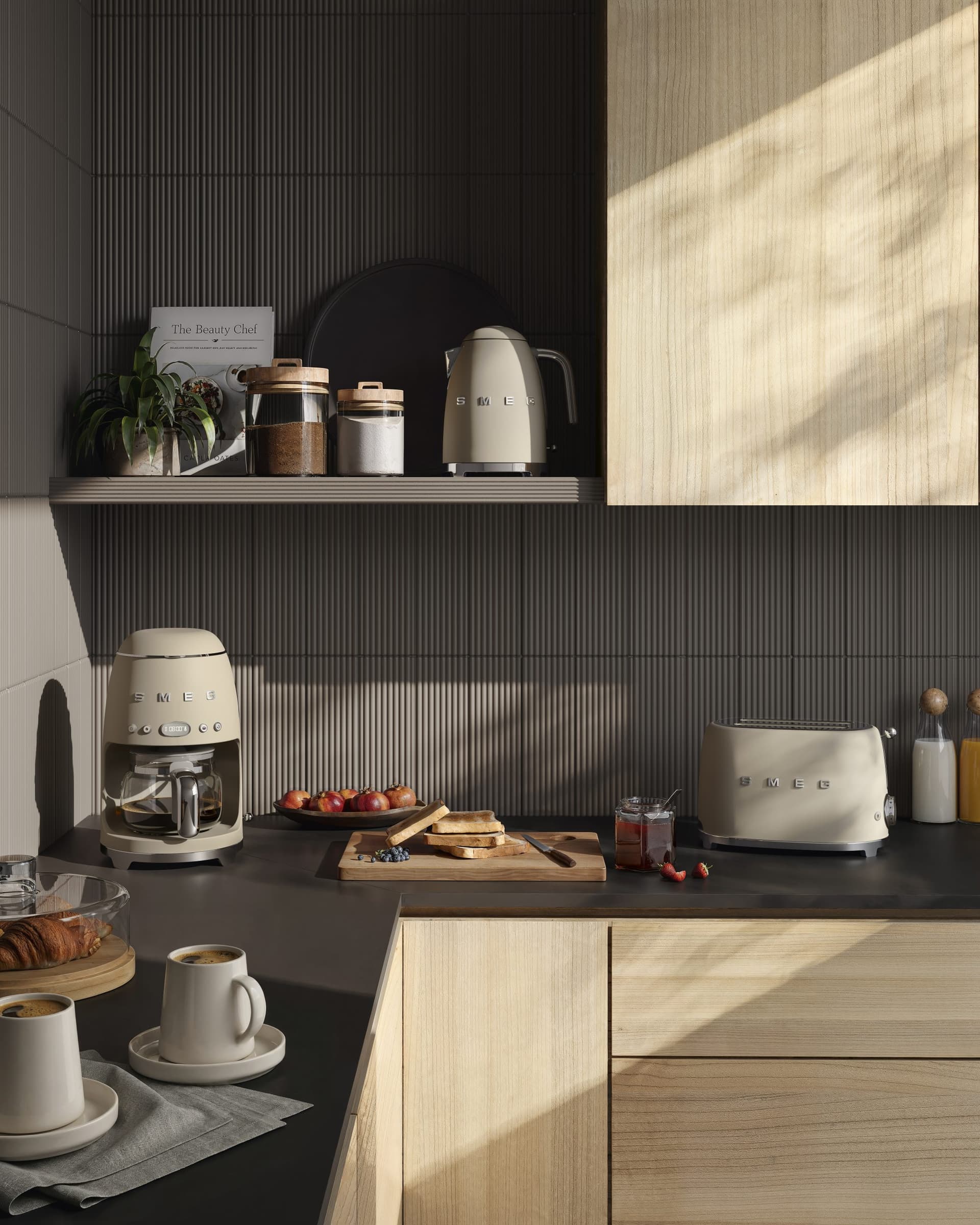 SMEG TSF01MLMEU broodrooster Moonlight (afbeelding 2 van 3)