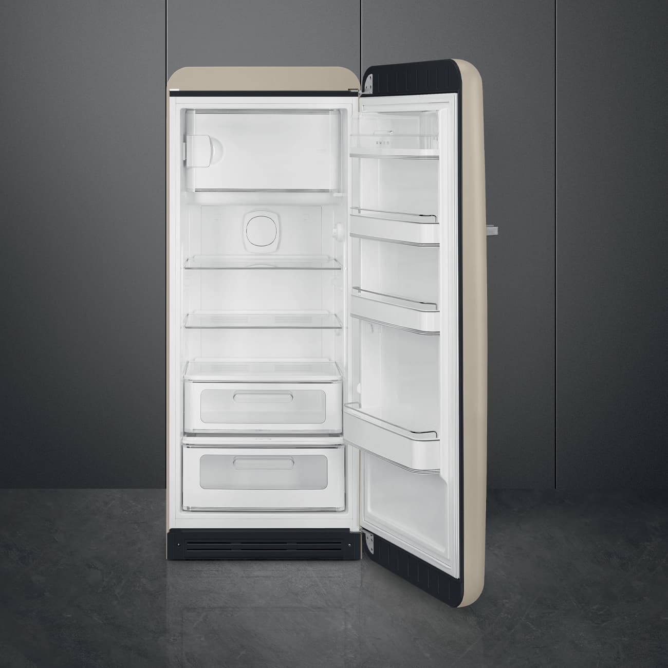SMEG FAB28RMLM6 retro koelkast, Moonlight (afbeelding 2 van 6)