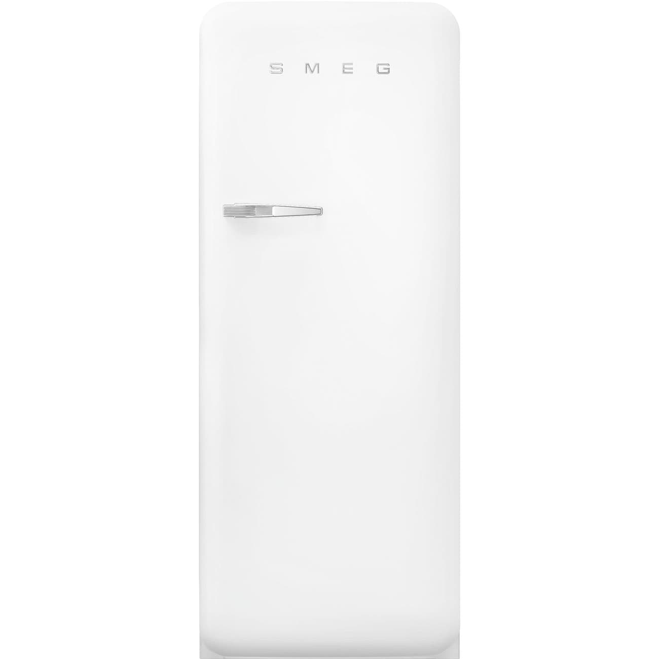 SMEG FAB28RWHM6 retro koelkast, Mat wit (afbeelding 1 van 6)