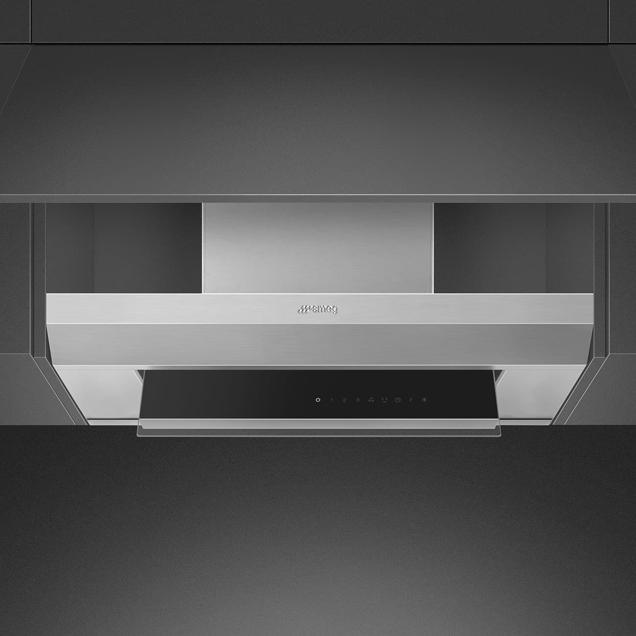 SMEG KSGT74X inbouw afzuigkap, Rvs (afbeelding 3 van 6)