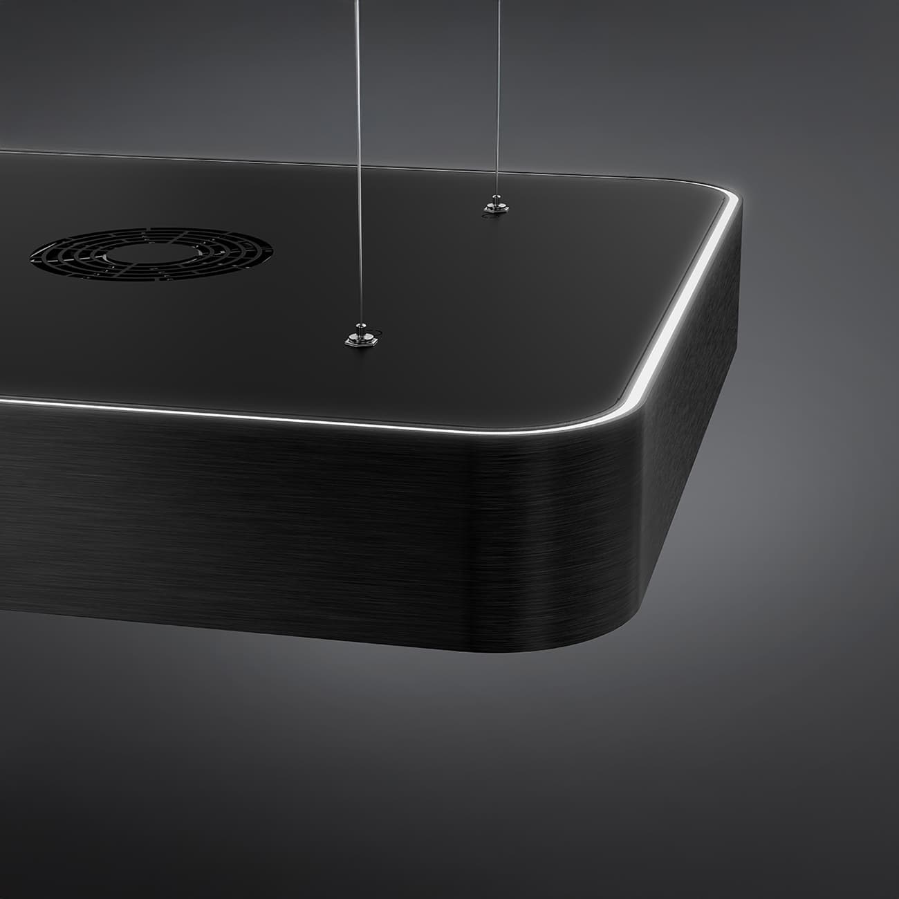 SMEG KSLS10MB eiland afzuigkap, Mat zwart (afbeelding 4 van 4)
