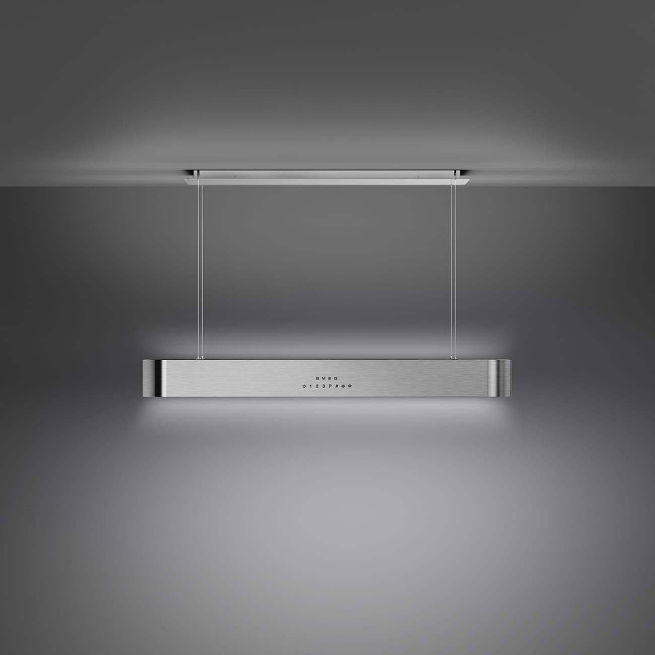 SMEG KSLS10X eiland afzuigkap, Rvs (afbeelding 3 van 4)