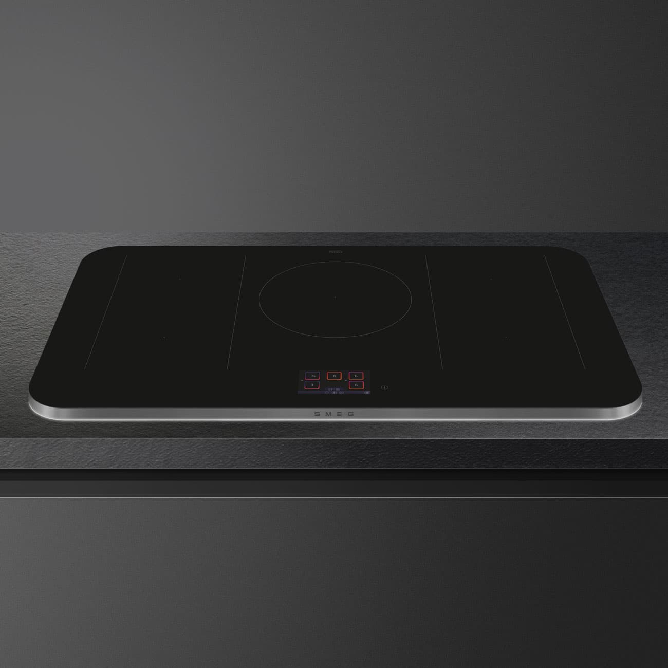 SMEG SISL7955X kookplaat, Rvs (afbeelding 3 van 5)