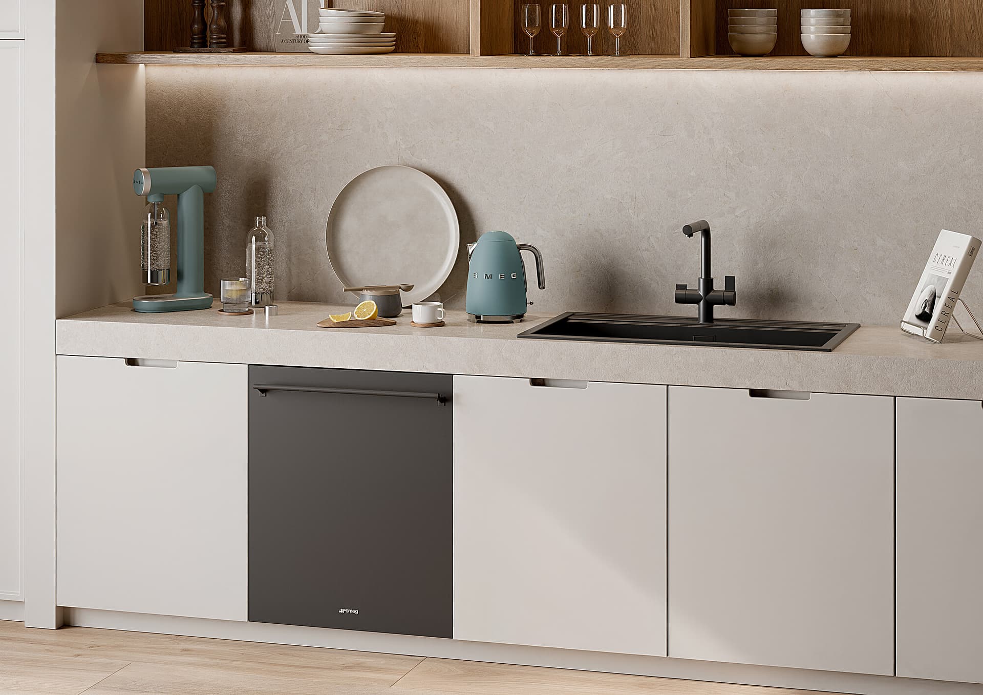 SMEG KIT82CN deurpaneel (afbeelding 2 van 2)