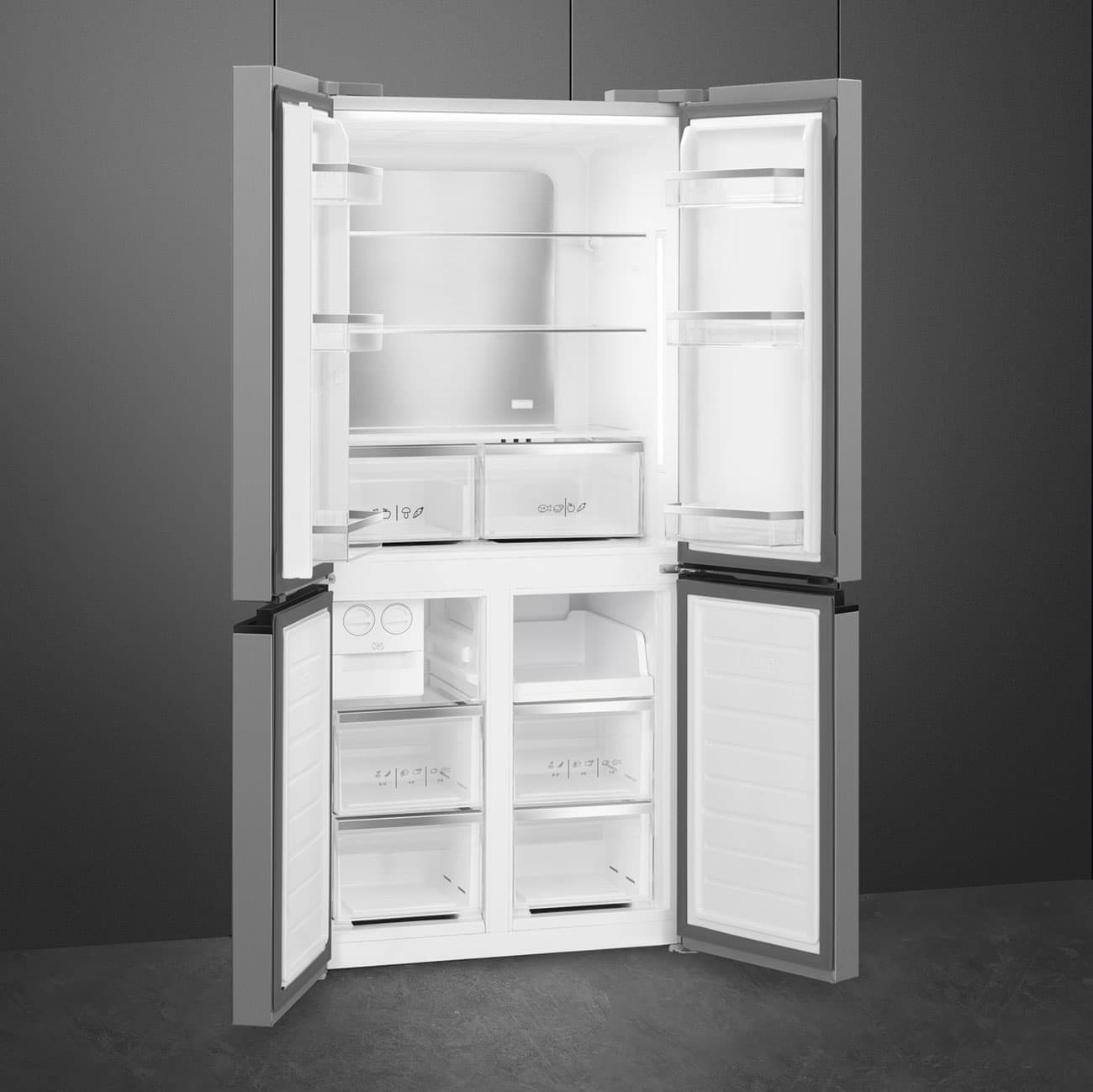 SMEG FQI48XD koelkast, Donker RVS (afbeelding 3 van 5)