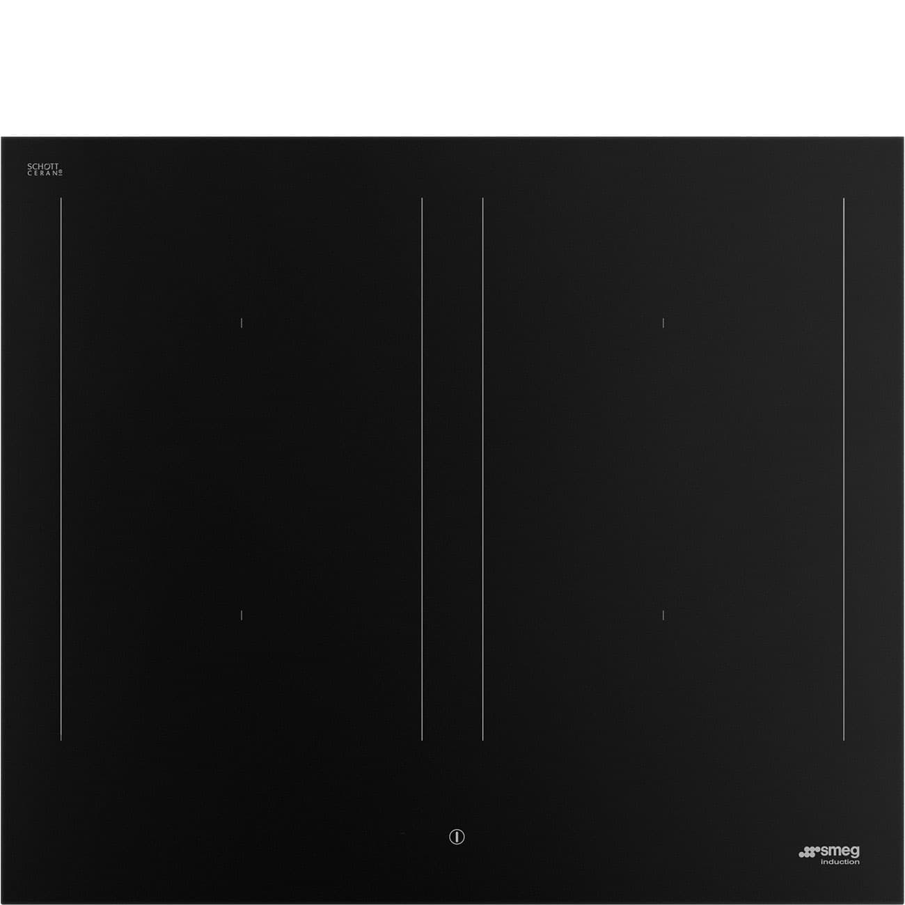SMEG SIM3644N kookplaat, Zwart (afbeelding 1 van 3)