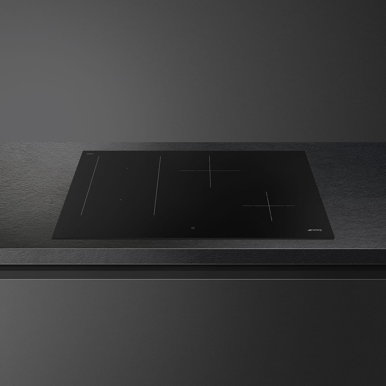 SMEG SIM3844N kookplaat, Mat zwart (afbeelding 3 van 5)