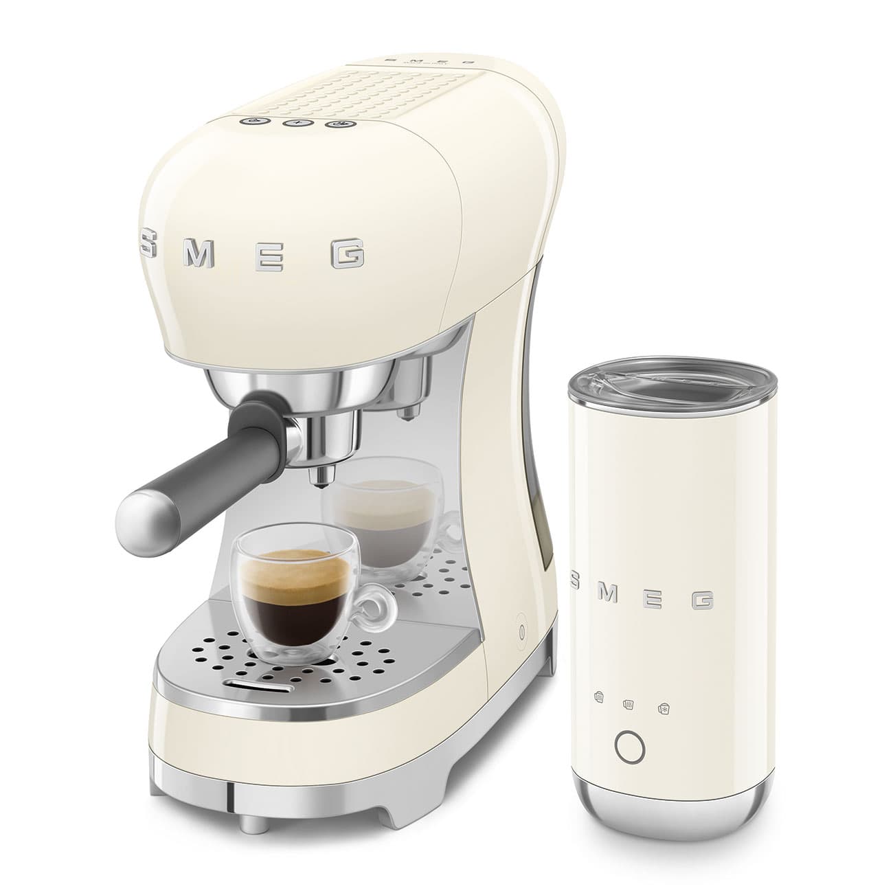 SMEG ECF12CREU espressomachine, Creme (afbeelding 4 van 4)