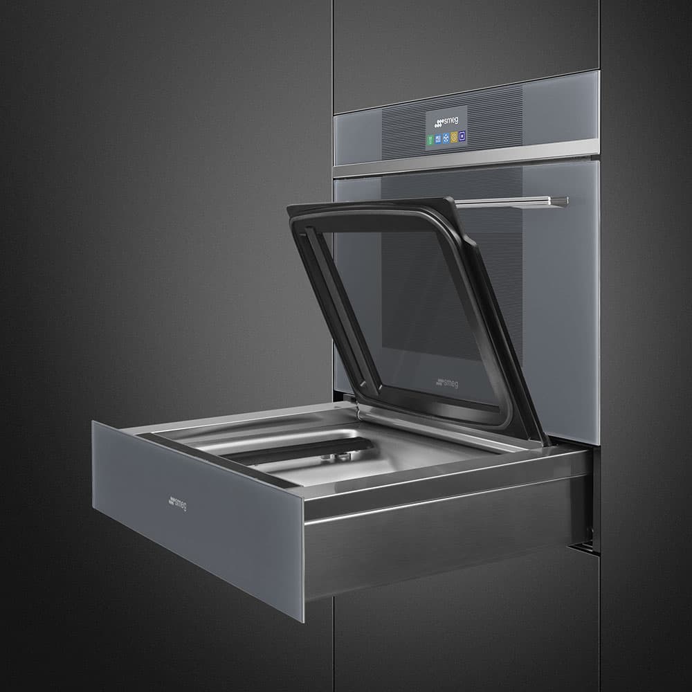 SMEG CPV115S vacumeerlade, Zilver (afbeelding 5 van 6)