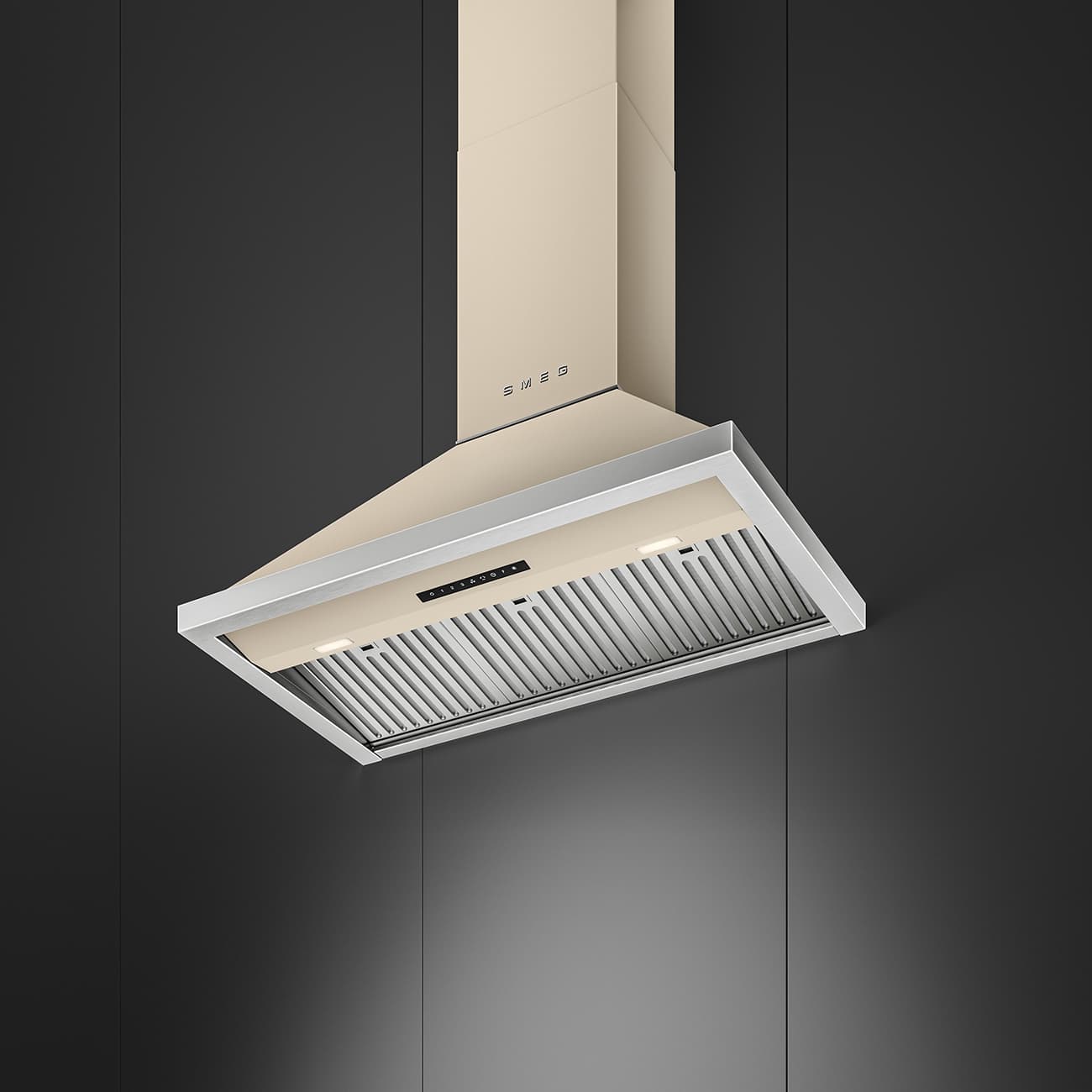 SMEG KCU94MLM wand afzuigkap, Moonlight (afbeelding 3 van 4)