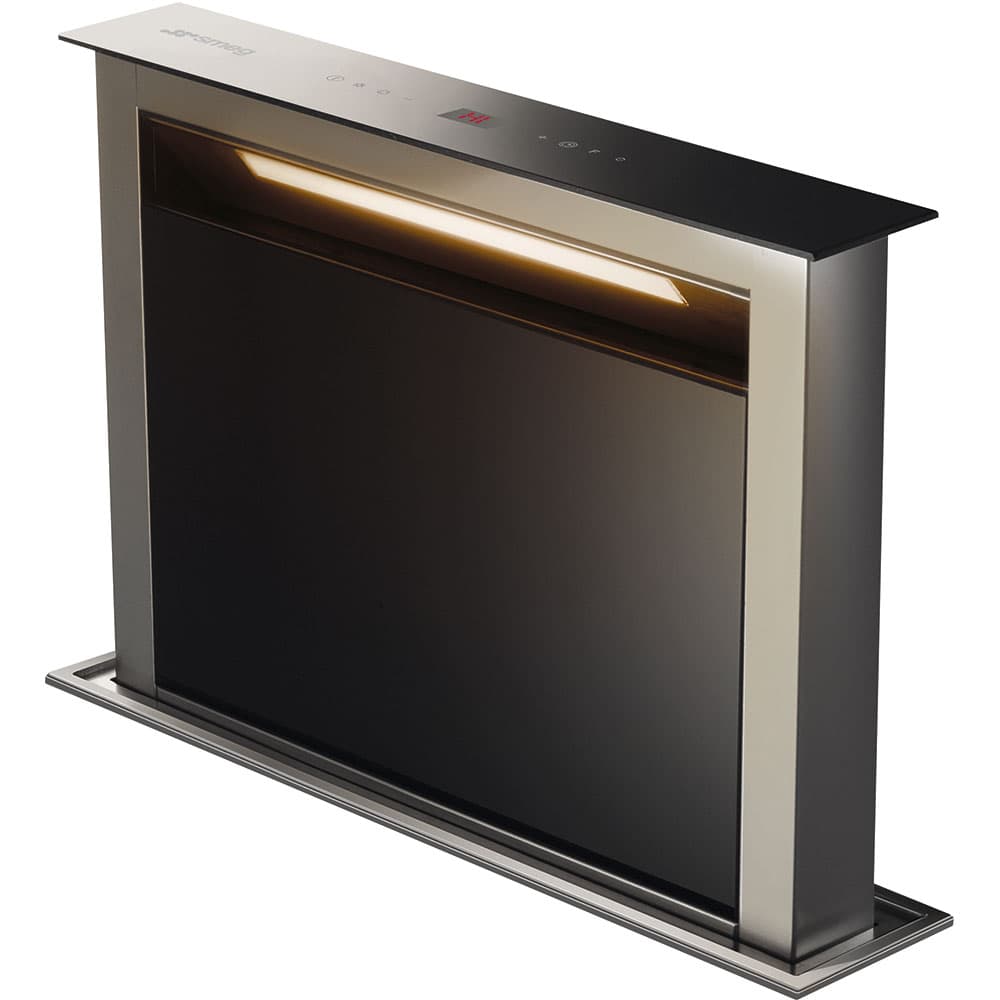 SMEG KDD60VXE-2 downdraft afzuigkap, Zwart
