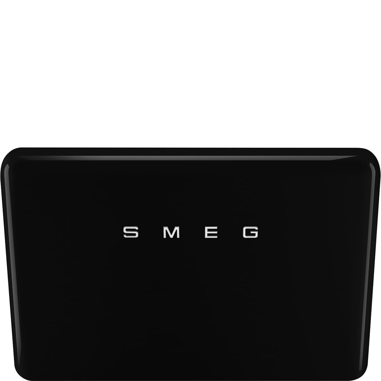 SMEG KFAB84BL wand afzuigkap, Zwart (afbeelding 1 van 5)