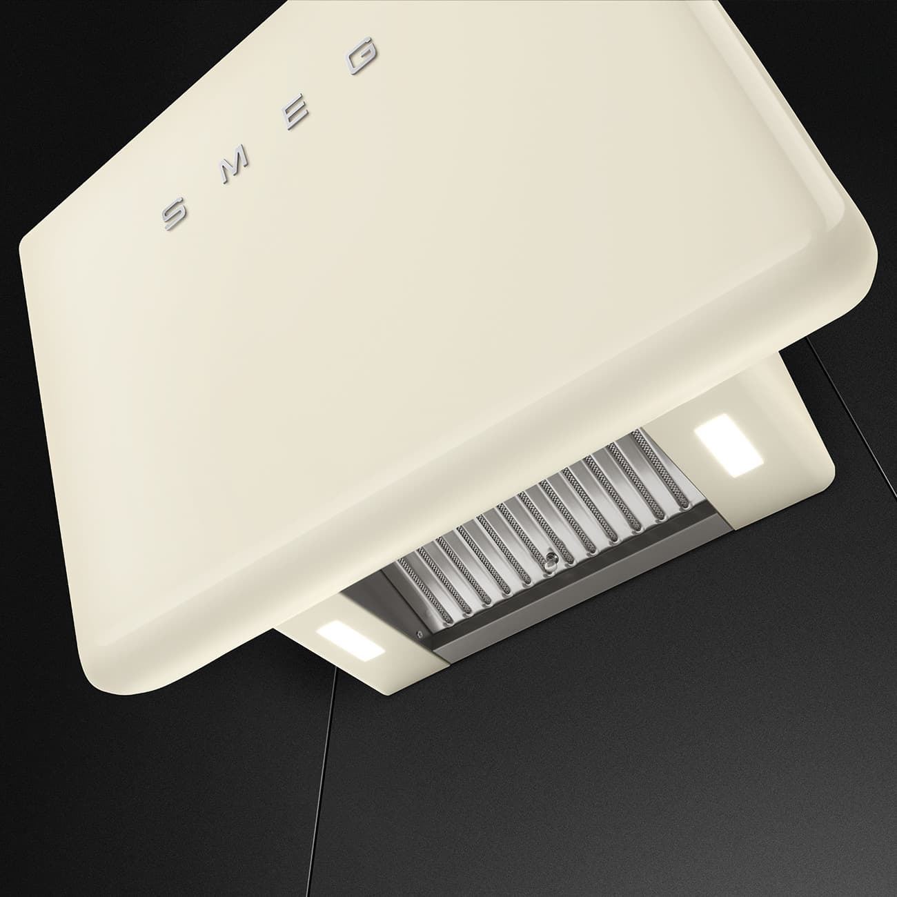 SMEG KFAB84CR wand afzuigkap, Creme (afbeelding 5 van 5)