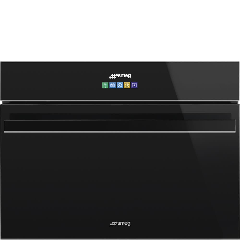 SMEG SAB4604NX blast chiller, Zwart