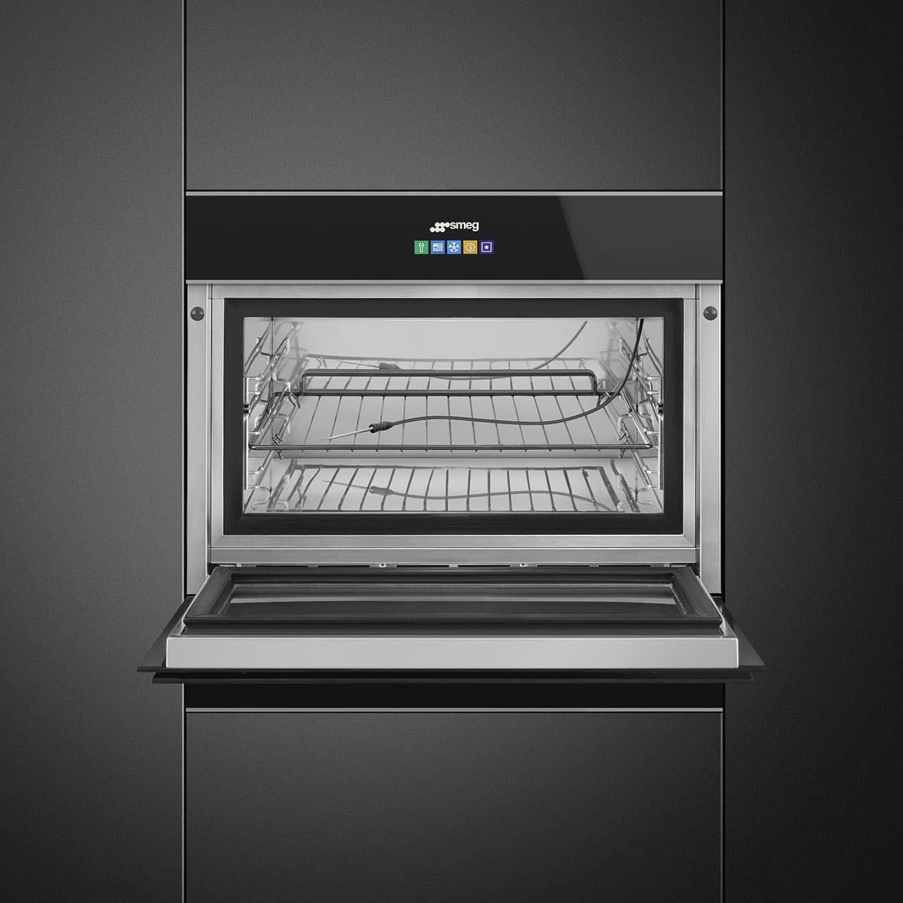 SMEG SAB4604NX blast chiller, Zwart (afbeelding 5 van 5)