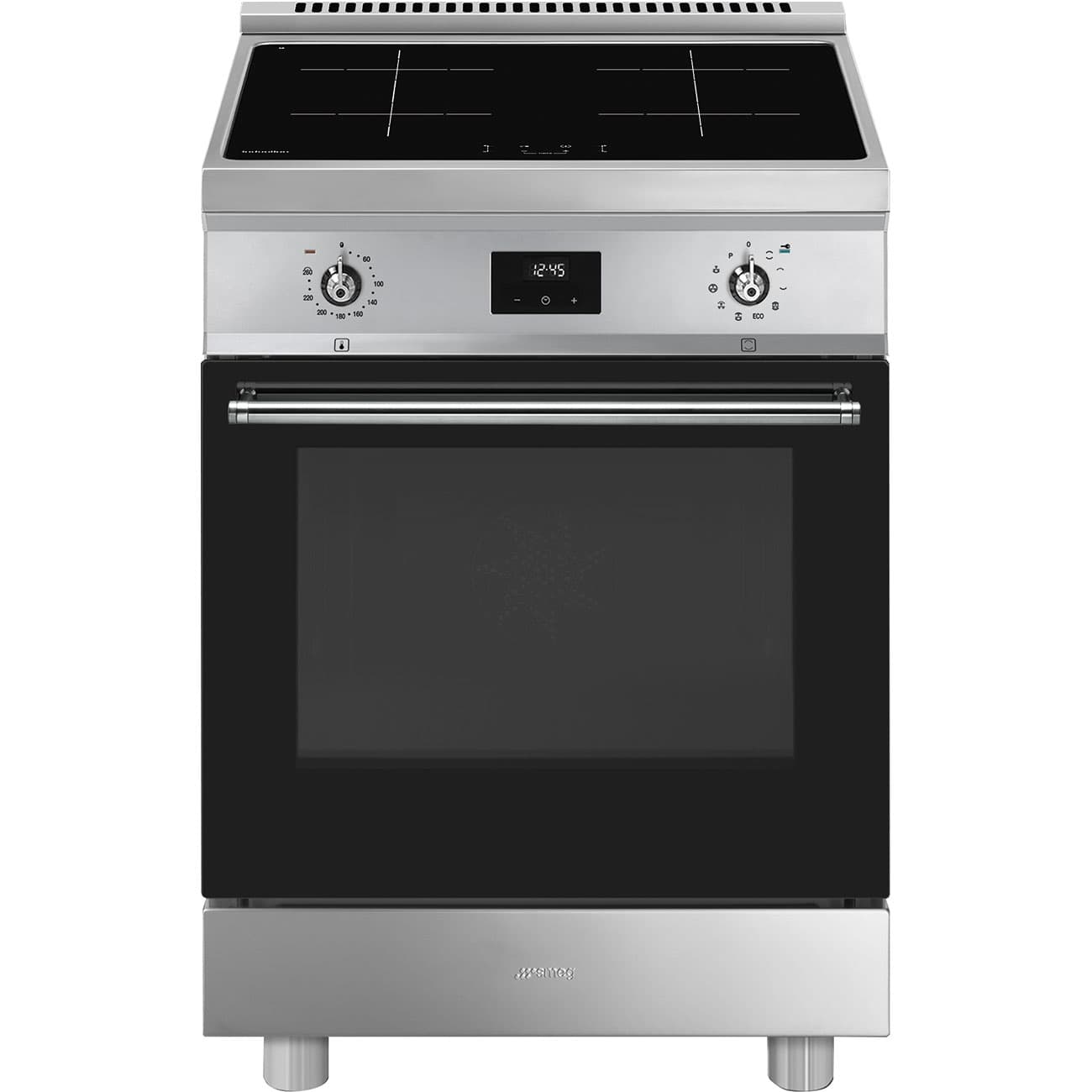SMEG C6IPXT2 fornuis, Rvs (afbeelding 1 van 7)