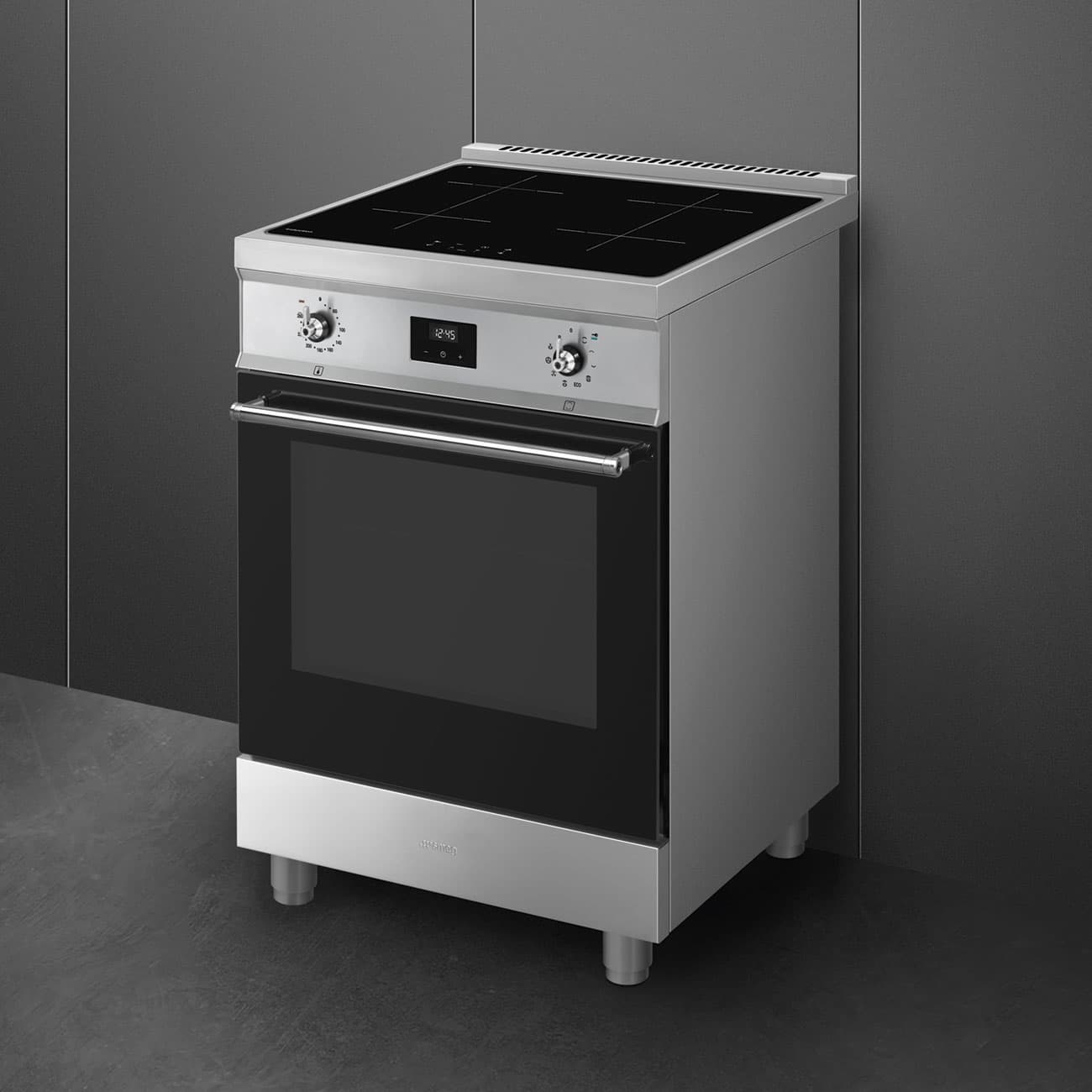 SMEG C6IPXT2 fornuis, Rvs (afbeelding 4 van 7)