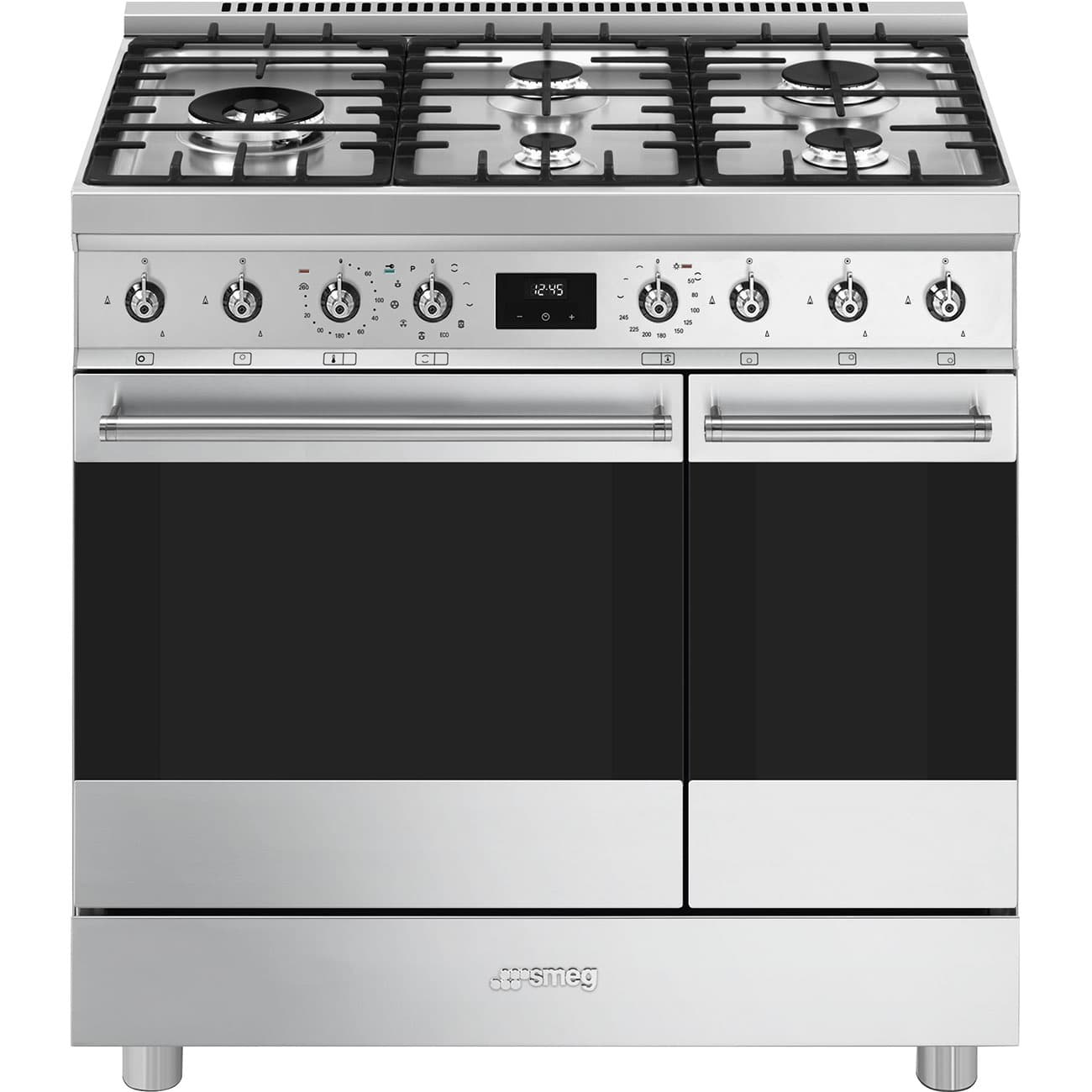 SMEG C92GPXNLK2 fornuis, Rvs (afbeelding 1 van 7)