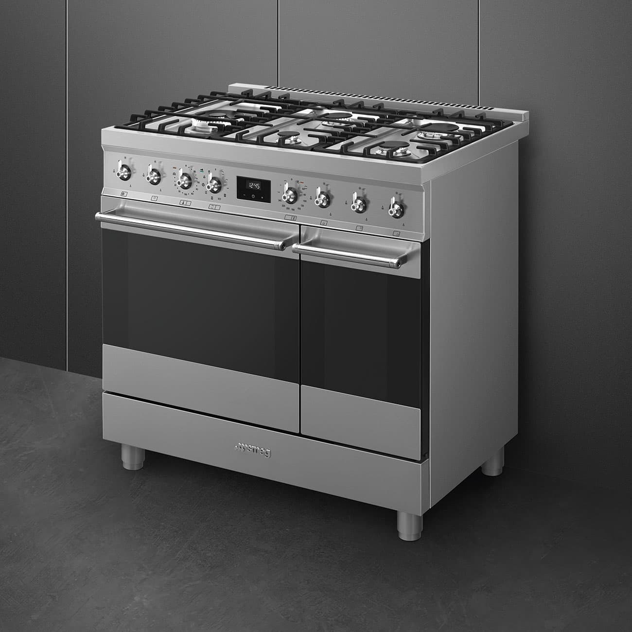 SMEG C92GPXNLK2 fornuis, Rvs (afbeelding 4 van 7)