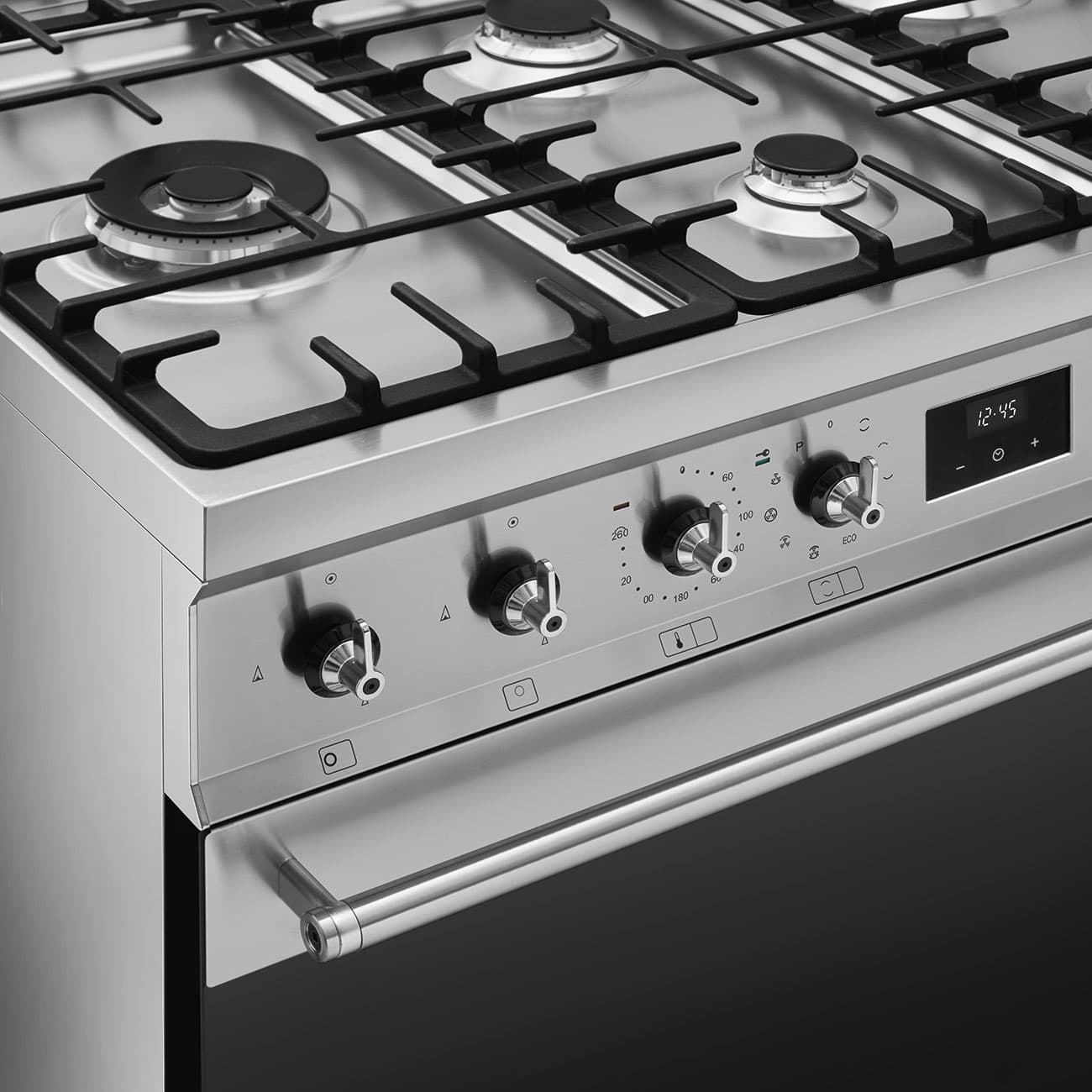 SMEG C92GPXNLK2 fornuis, Rvs (afbeelding 6 van 7)