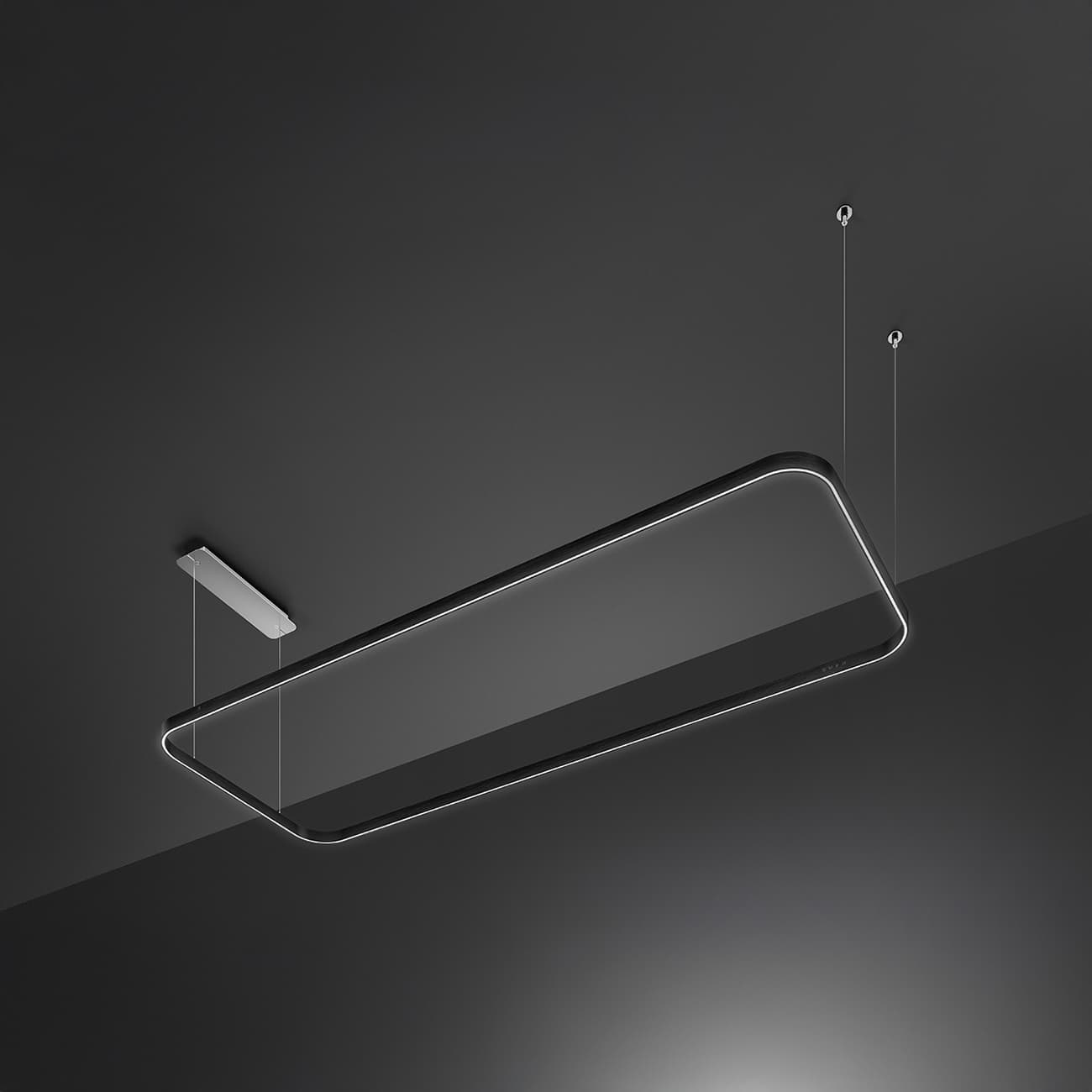 SMEG LSLS18MB lichtrail, Mat zwart (afbeelding 4 van 9)