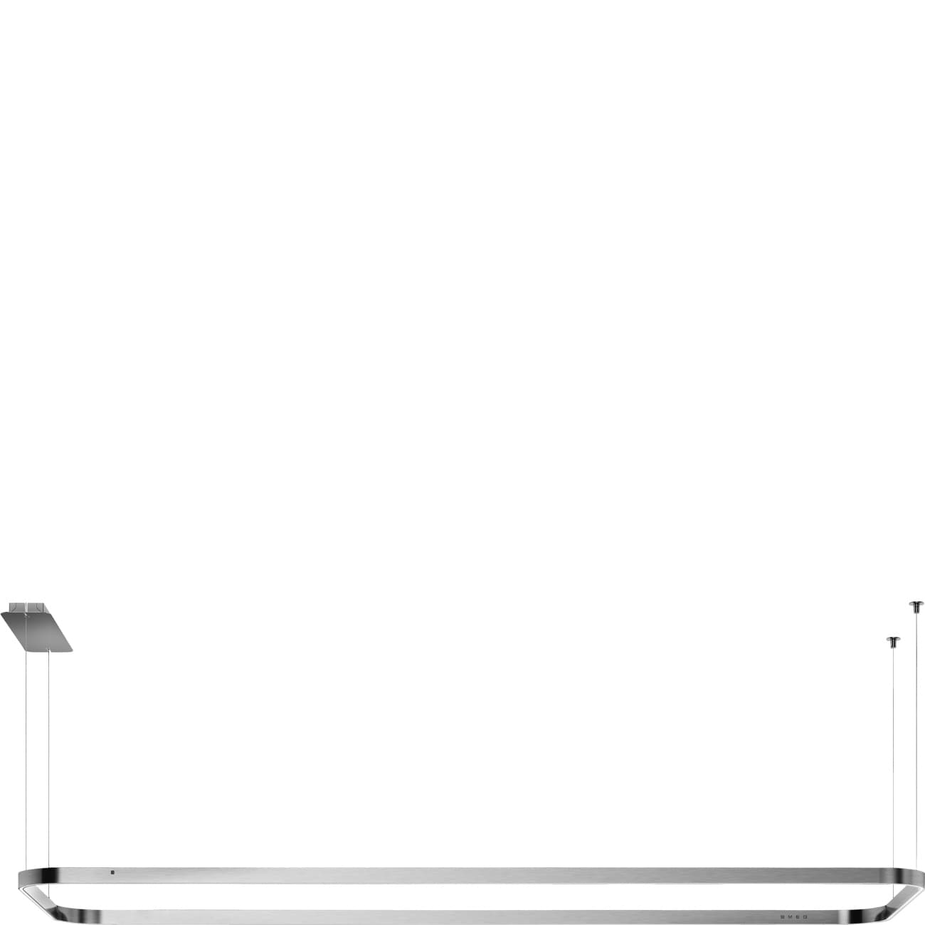 SMEG LSLS18X lichtrail, Rvs