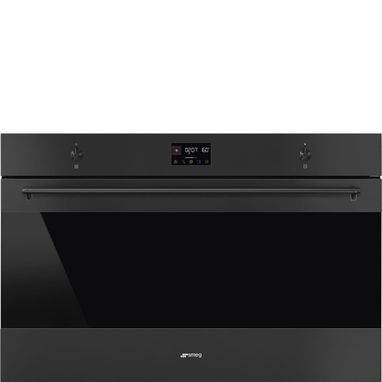SMEG SF9302TN oven, Mat zwart (afbeelding 1 van 6)