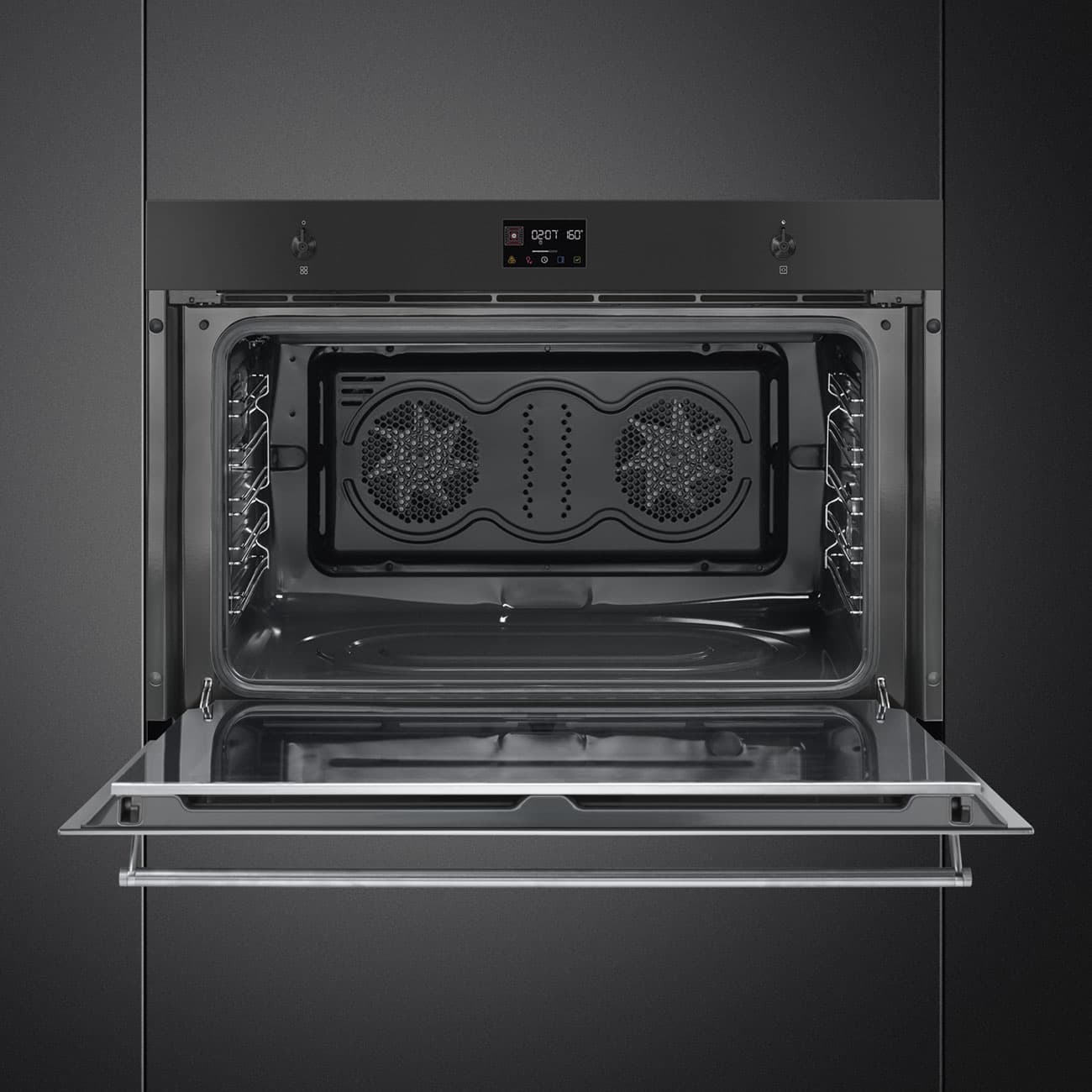 SMEG SF9302TN oven, Mat zwart (afbeelding 5 van 6)