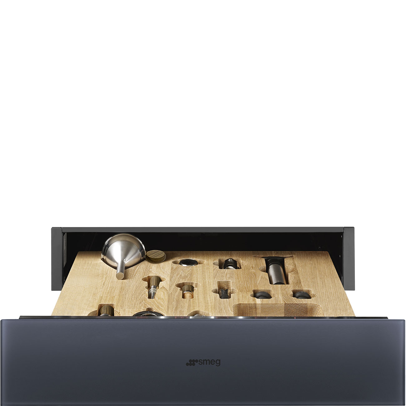 Smeg CPS115G sommelier lade Neptune Grey
