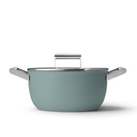 Smeg CSF2412EGM braadpan emerald green