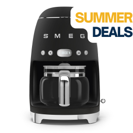 Smeg DCF02BLMEU filterkoffiemachine matzwart
