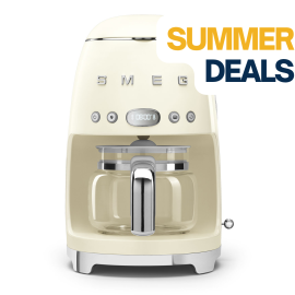 Smeg DCF02CREU filterkoffiemachine crème