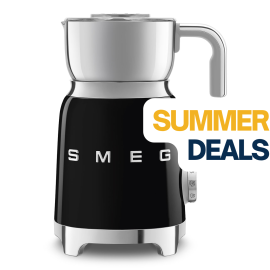 Smeg MFF11BLEU melkopschuimer zwart