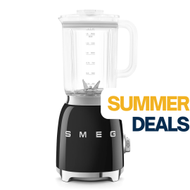 Smeg BLF03BLEU blender zwart