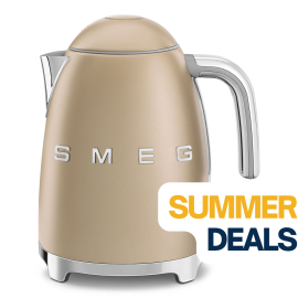 Smeg KLF03CHMEU waterkoker champagne