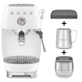 Smeg ECF03WHEU espressomachine wit