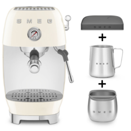Smeg ECF03CREU espressomachine crème